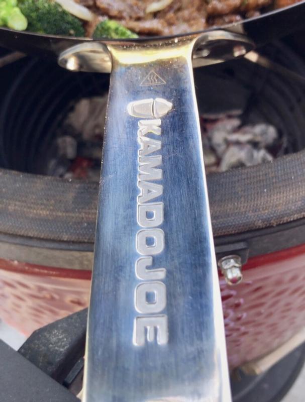 Kamado Joe Karbon Steel Non-Stick Pre-Seasoned Wok - KJ15124922