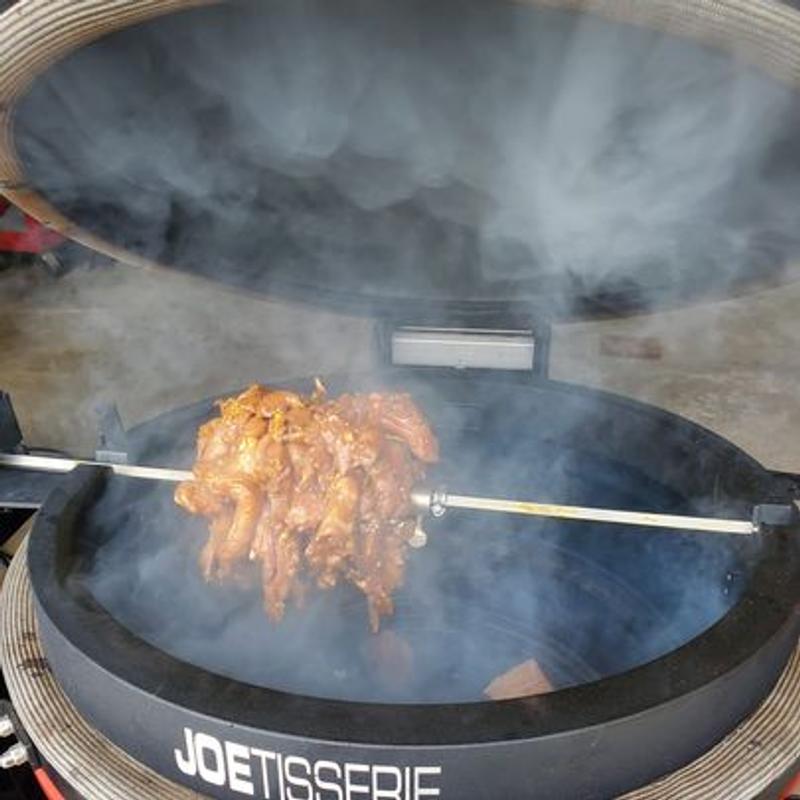 Kamado joe outlet rotisserie