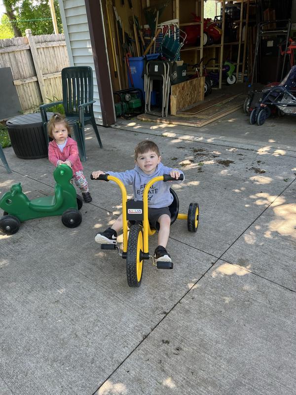 Kaplan Early Learning Smooth Rider Lowrider Trike Red Silver Macy s