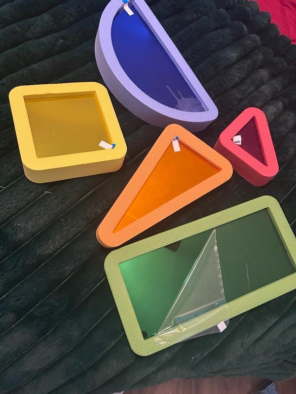 Customer photo for "Shapes and mirrors- oh my!"
