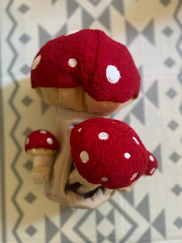 Plush Mushrooms - Set of 4 | Kaplan Early Learning