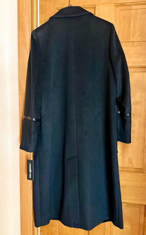 Customer photo for "Wonderfully soft warm wool coat! A must have!"