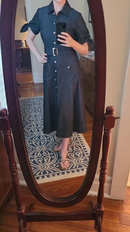 Customer photo for "Great fit and fabric, but the hardware is flashy"
