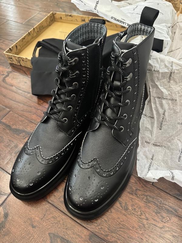 【KARL LAGERFELD】レザーブーツ EUR 45 KARL LAGERFELD】レザーブーツ EUR 45