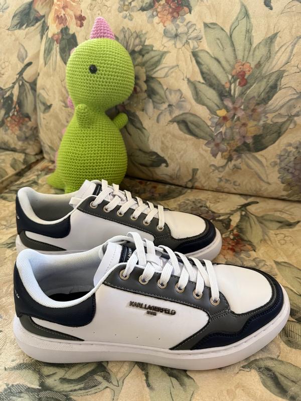 KARL LAGERFELD PARIS Men's Multi-Color Side Logo Bit Sneakers - Macy's