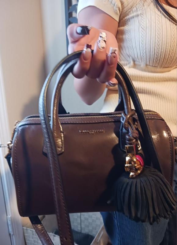 Customer photo for "Super cute brown purse"