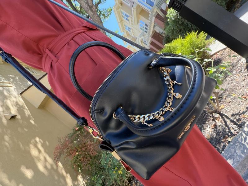 Customer photo for "Great little stylish bag. Gives any outfit a little stylish boost"