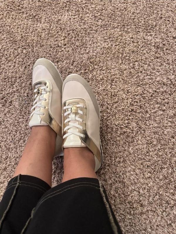 Customer photo for "Stylish comfortable sneakers with a premium look"