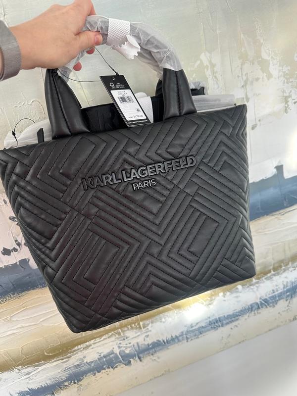 【在庫有即発】Karl Lagerfeld QUILTING SHOULDER TOTE BAG 在庫有即発】Karl Lagerfeld QUILTING SHOULDER TOTE BAG