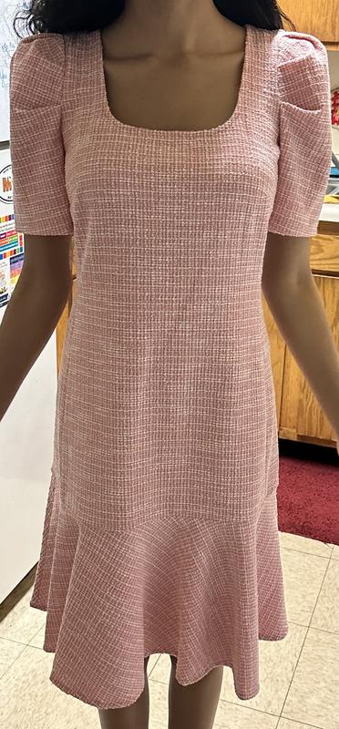 rib knit dress sleeveless Black sleeveless rib knit dress MEDIUM main image 1