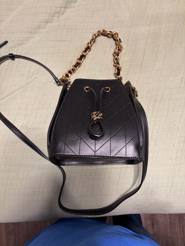 Customer photo for "Awesome bucket crossbody"