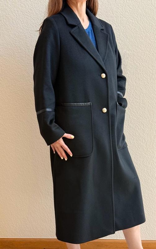 Customer photo for "Wonderfully soft warm wool coat! A must have!"