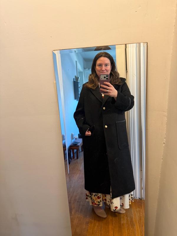 Customer photo for "Warm, Comfortable Coat!"
