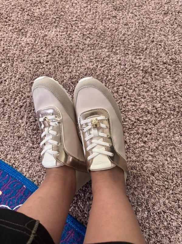 Customer photo for "Stylish comfortable sneakers with a premium look"