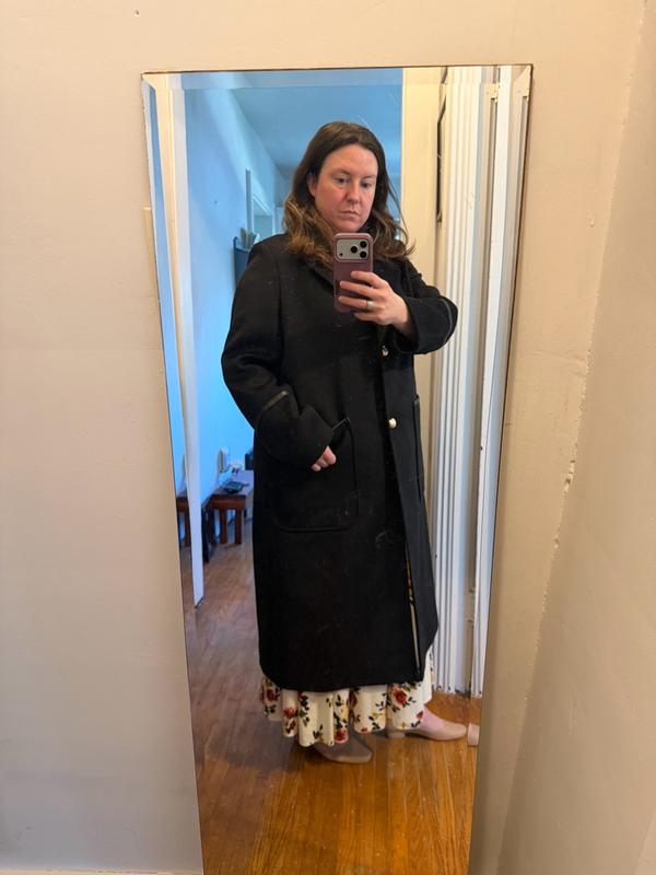 Customer photo for "Warm, Comfortable Coat!"