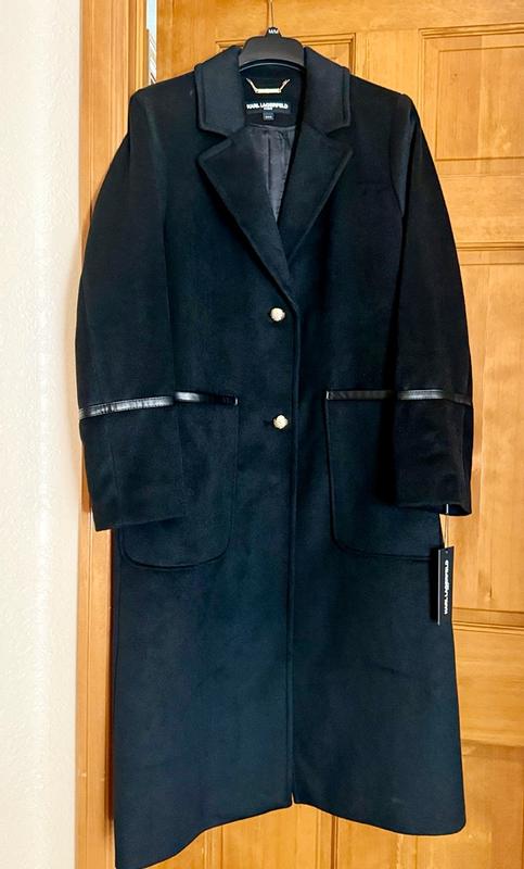 Customer photo for "Wonderfully soft warm wool coat! A must have!"