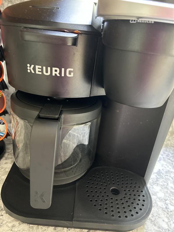 Keurig K Duo Plus 12-Cup Black Matte Single Serve and Carafe