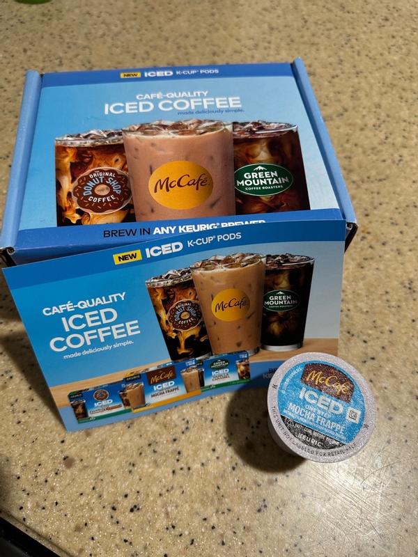 McCafe Iced One Step French Vanilla Latte K-Cup Pods (10 Count)