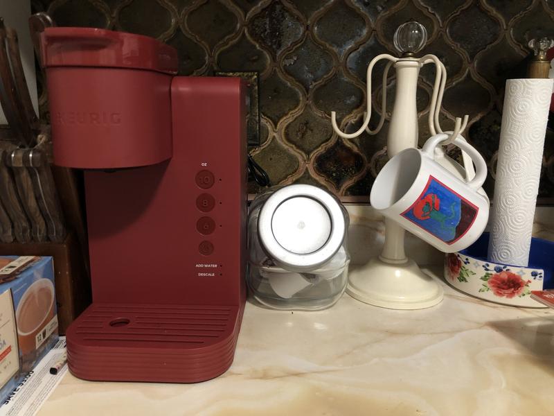 Keurig K-Express Essentials Single Serve K-Cup Pod Coffee Maker, Red