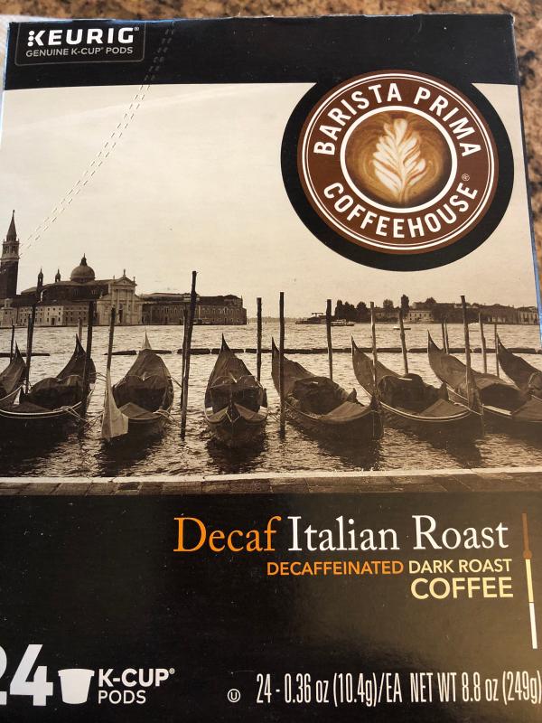 Barista Prima Coffeehouse® Italian Roast Decaf Coffee Keurig® KCup® Pods 24Count Customer