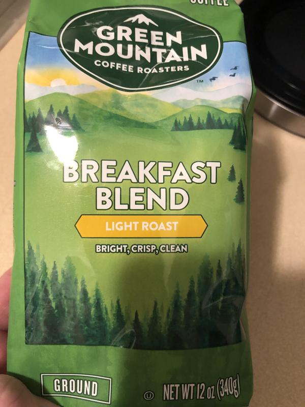 Green mountain breakfast on sale blend ground coffee