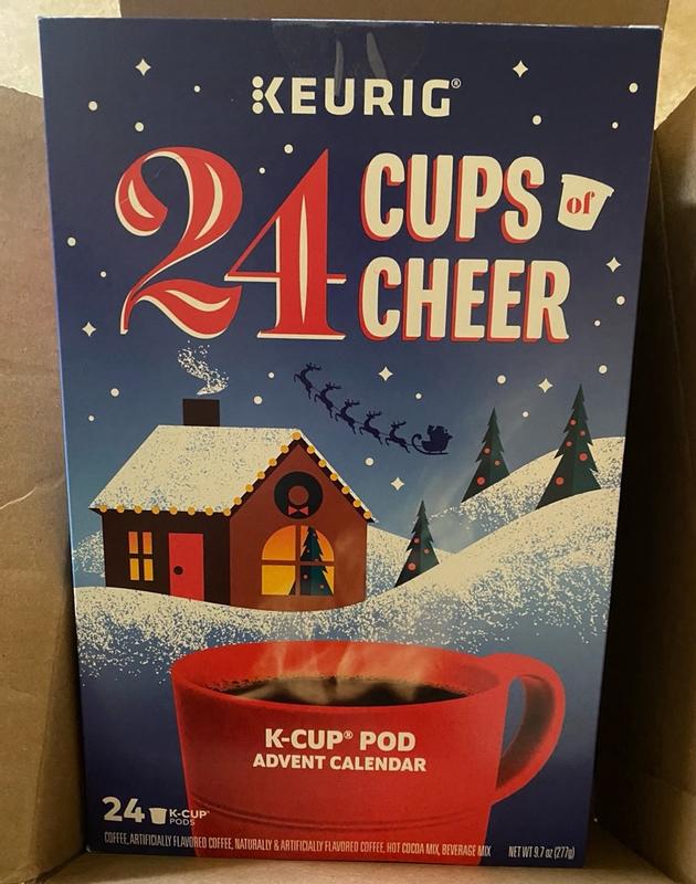 Keurig Advent Calendar Variety Pack, Single Serve K-Cup Pods, 24 Count |  Meijer
