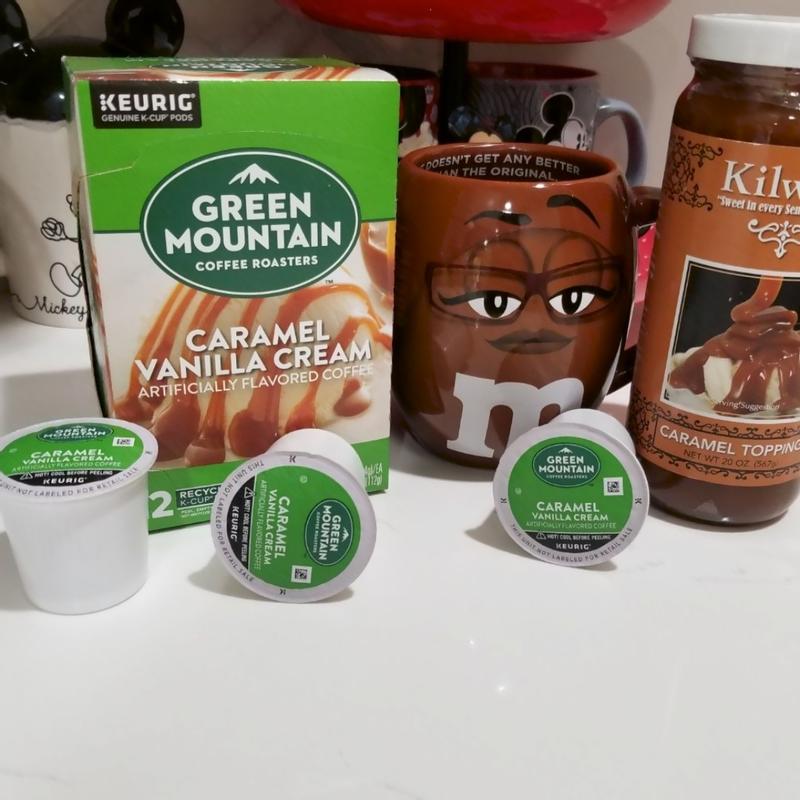 thumbnail image 2 of Green Mountain Coffee Caramel Vanilla Cream K-Cups – 96 Count, Light Roast, Kosher 2 of 4