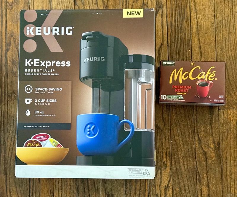 Keurig K-Express Essentials Single-Serve Coffee Maker - Bluebell  REBEL