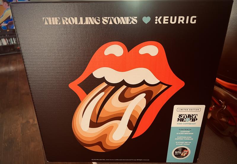 The Rolling Stones x Keurig® “Start Me Up” Iced Coffee Kit