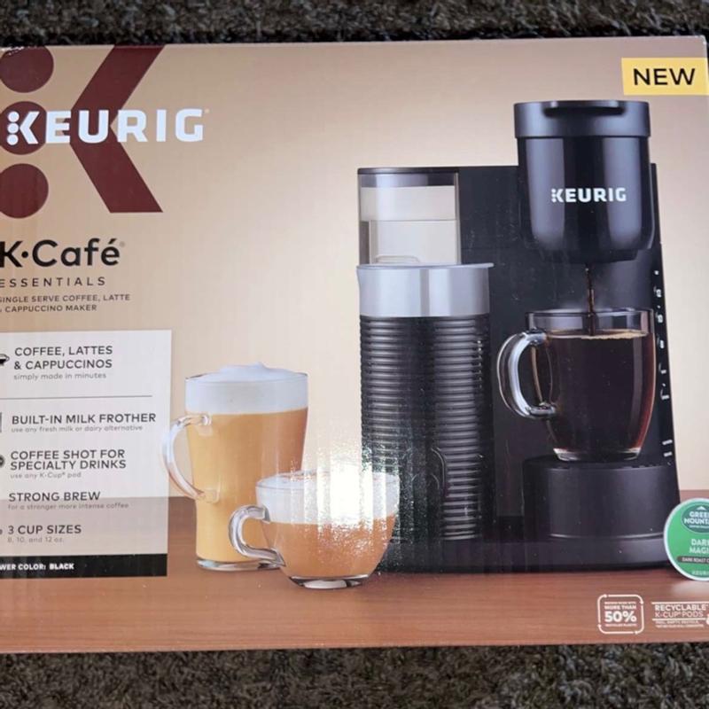 Keurig K-Caf Essentials Single Serve K-Cup Pod Coffee Maker - Black  REBEL