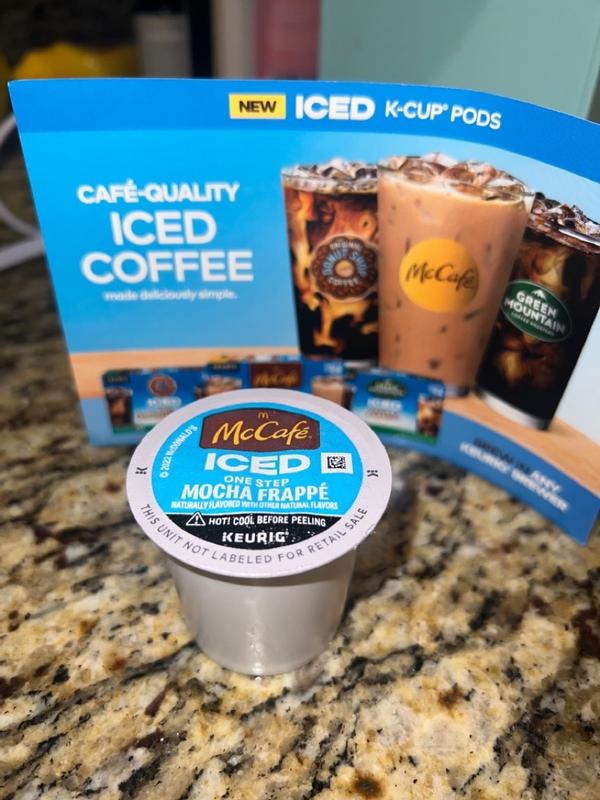 Keurig Mccafe Iced One Step Mocha Frappe Medium Roast K-cup Pods