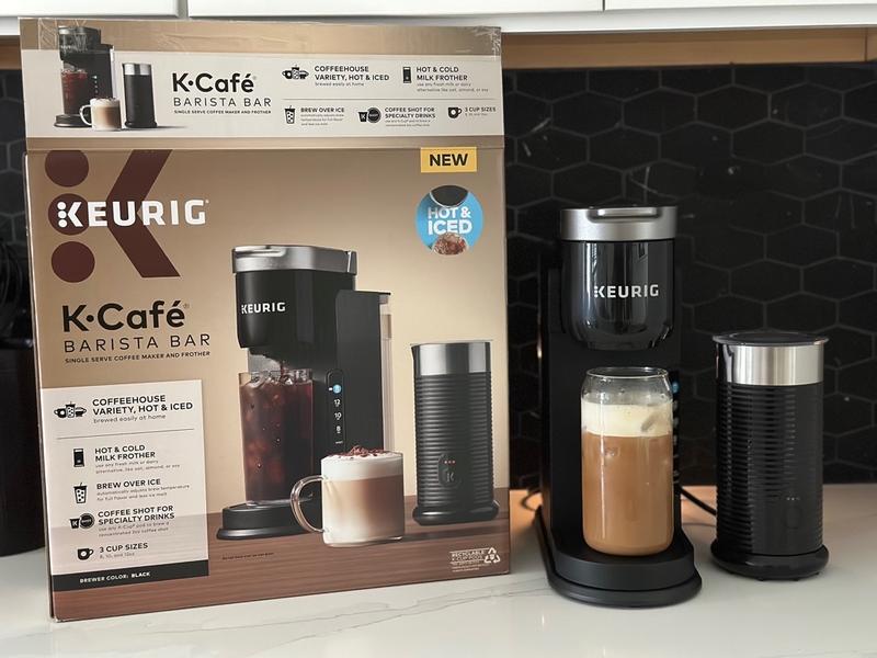 Keurig® K-Café Barista Bar Brewer and Frother 5000374606, Color: Black -  JCPenney