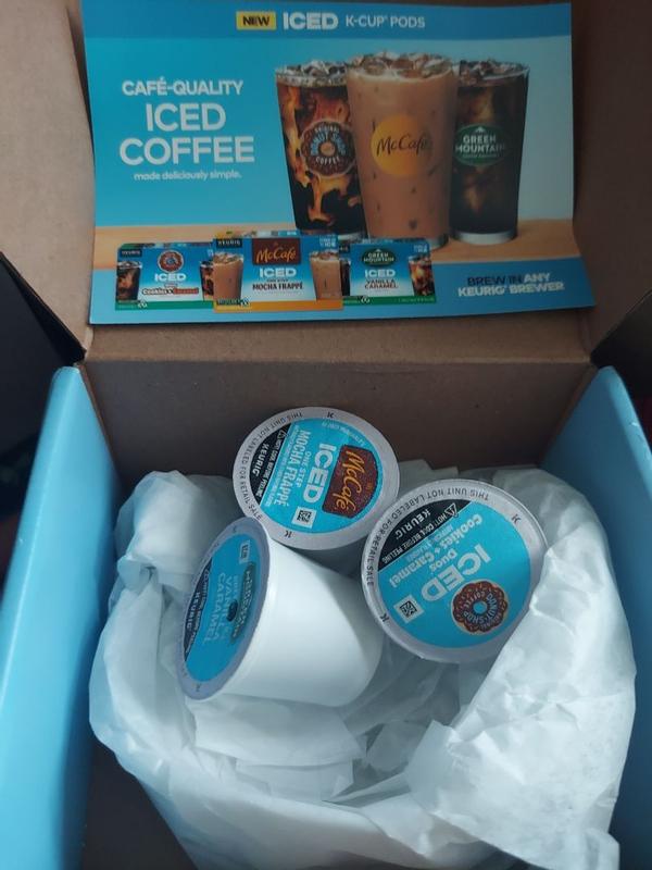 Keurig K-Cup Brew Over Ice Vanilla Caramel Coffee K-Cup ® Box 24 ct. -  Coffee Rocket