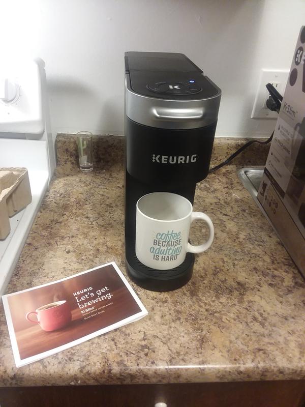 Keurig® K- Slim® Single Serve K-Cup Pod Coffee Maker, Multistream  Technology, Scarlet Red
