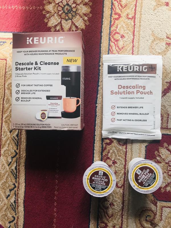 Keurig Descale And Cleanse Starter Kit Meijer