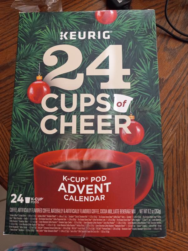 Keurig Advent Calendar Variety Pack, Single Serve K-Cup Pods, 24 Count |  Meijer
