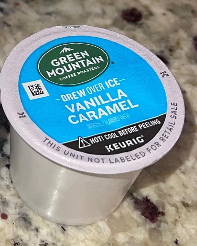 Keurig K-Cup Brew Over Ice Vanilla Caramel Coffee K-Cup ® Box 24 ct. -  Coffee Rocket