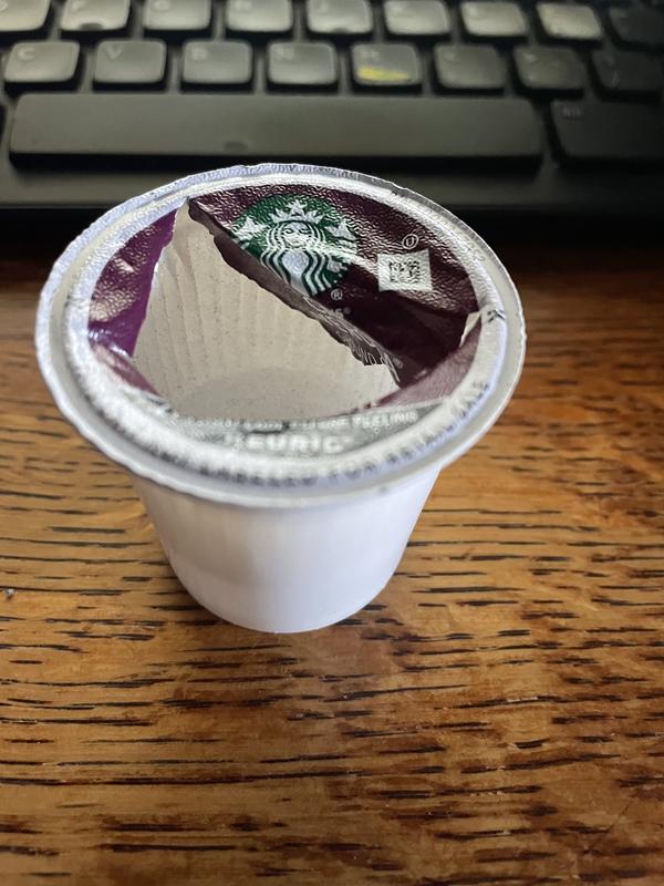 Empty k- cup in box