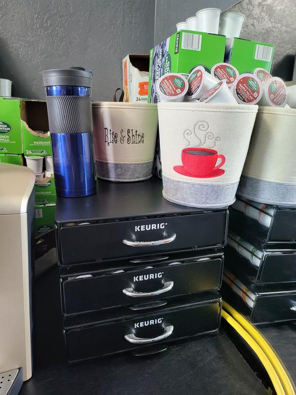 Customer Reviews Keurig® 35Pod Capacity Rolling UnderBrewer Storage