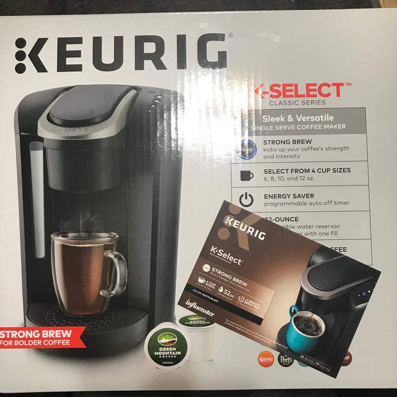 Keurig k select online graphite