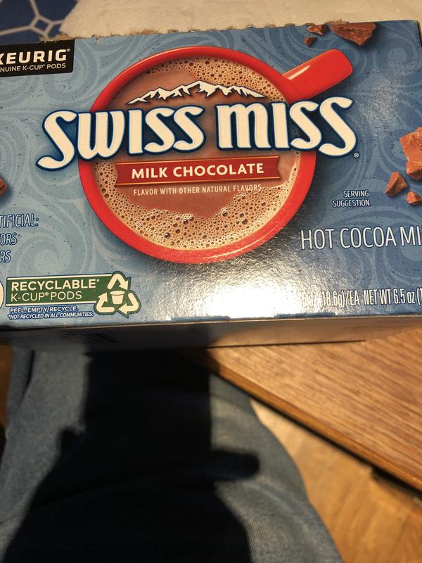 Swiss Miss Milk Chocolate Hot Cocoa, Keurig Single-Serve K-Cup Pods, 22  Count