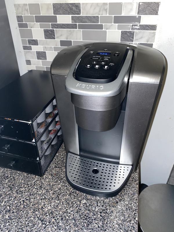Keurig K Elite Single Serve K Cup Pod Coffee Maker Brushed Silver - Office  Depot