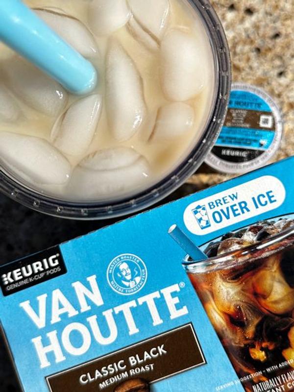 Van Houtte Brew over Ice Caramel Vanilla Medium Roast Coffee, 10 K