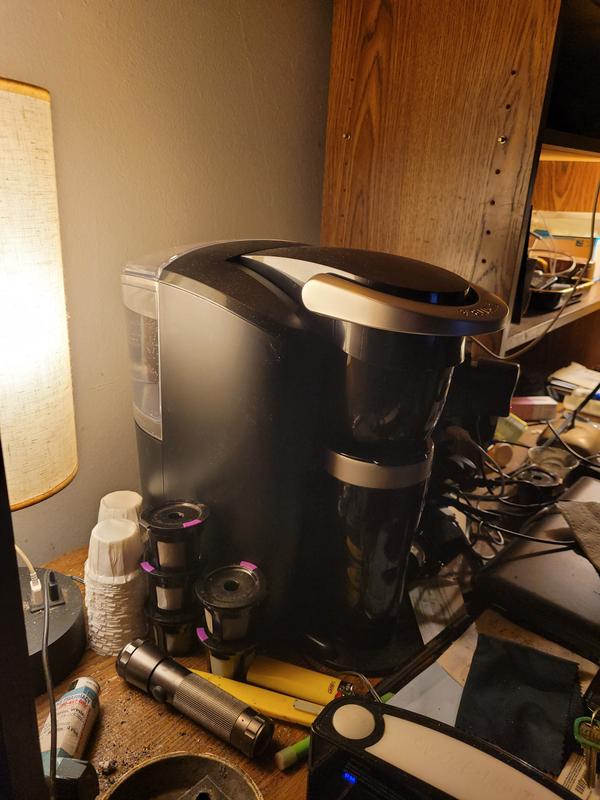 Keurig pods work great