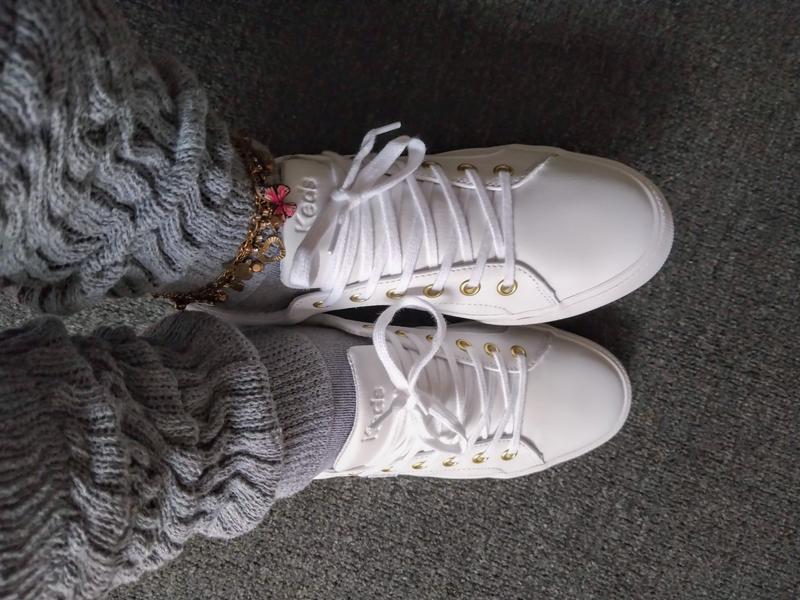 Customer photo for "The most Beautiful Tennis shoes ever created."