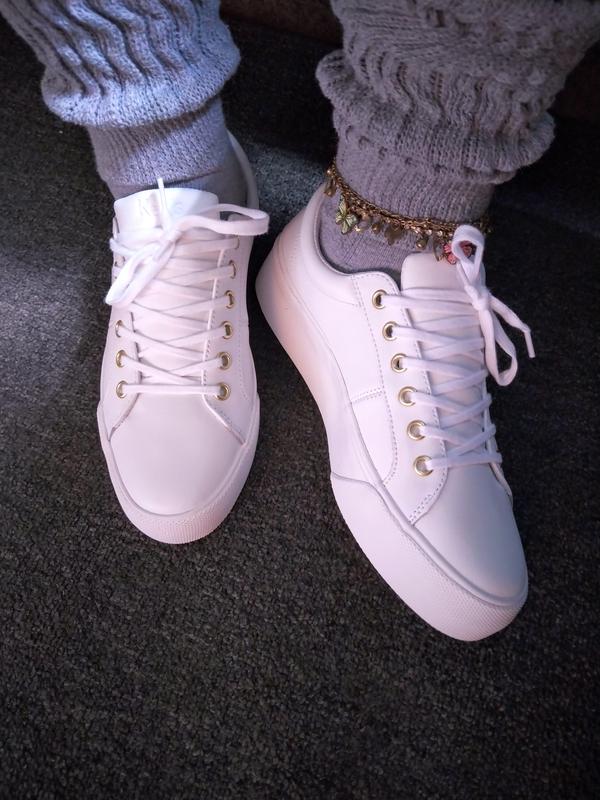 Customer photo for "The most Beautiful Tennis shoes ever created."