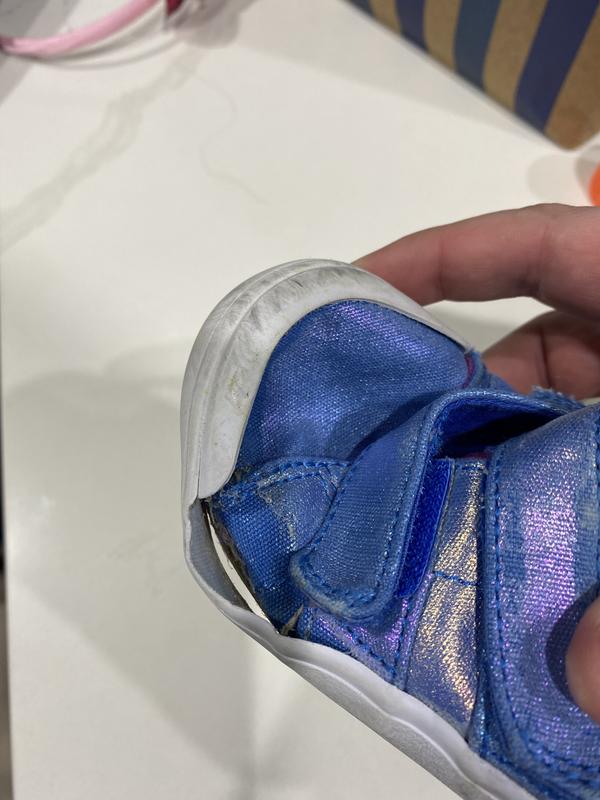 Customer photo for "a very disappointed preschooler"