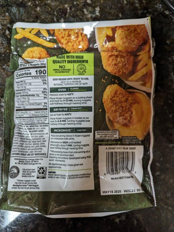 Vegan Chicken Nuggets | MorningStar Farms Chik'n
