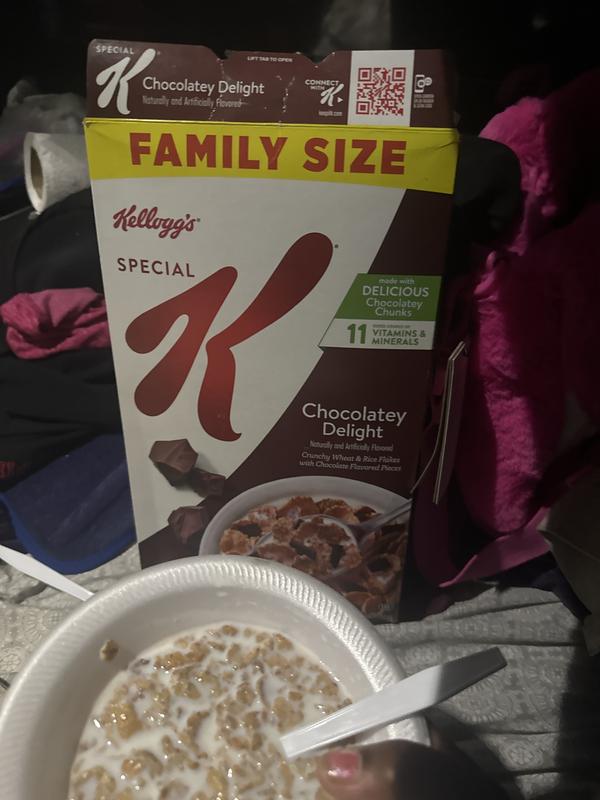 Kellogg's Special K Chocolatey Delight Cold Breakfast Cereal - Shop Cereal  at H-E-B