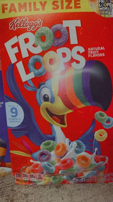 Kellogg's® Froot Loops Original Cereal, 10.1 oz - Pay Less Super